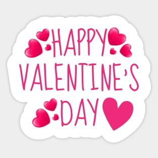 Happy Valentines Day Sticker